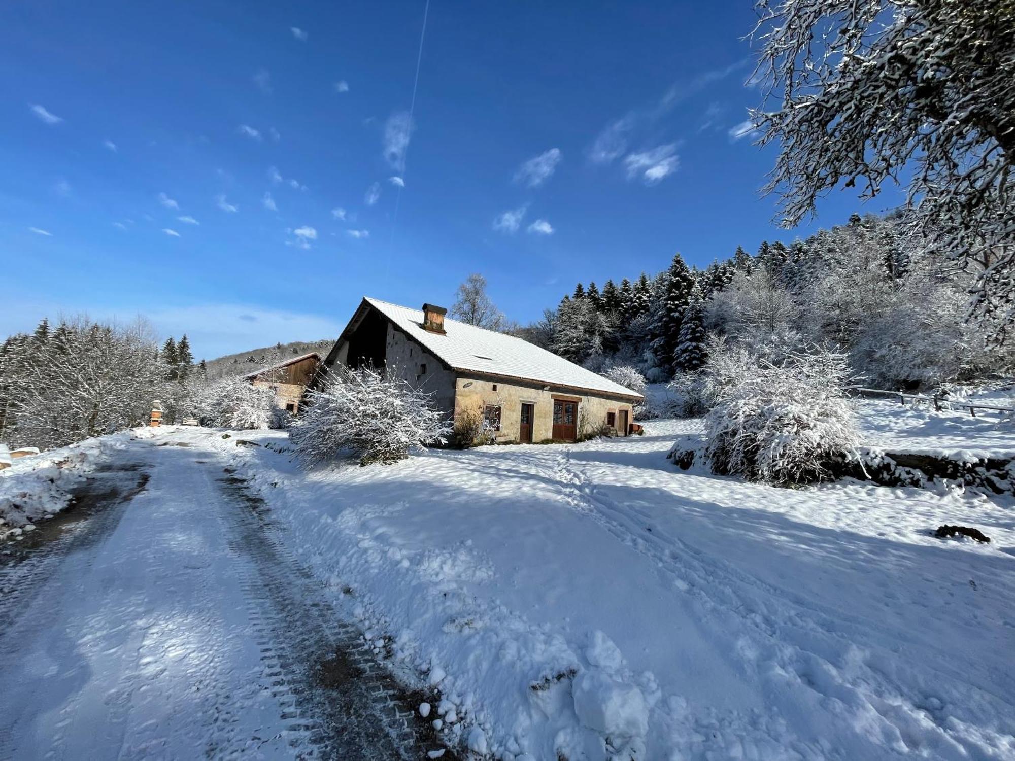 Villa La Hutte à Tendon Extérieur photo